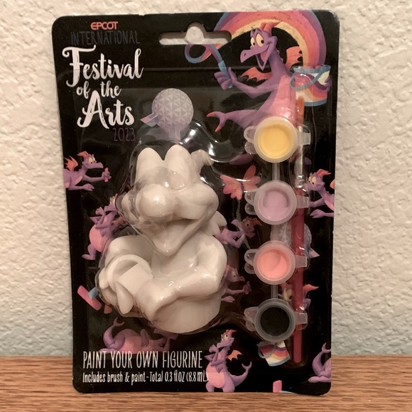 🎨 EPCOT’s Figment Festival of the Arts 2023 Figurine and Paint Set - Picture 1 of 3